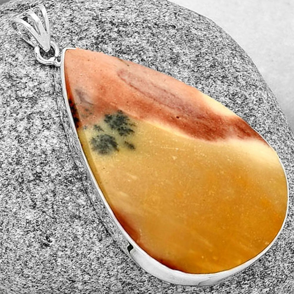 Natural Red Mookaite Pendant P-1001 SDP128526