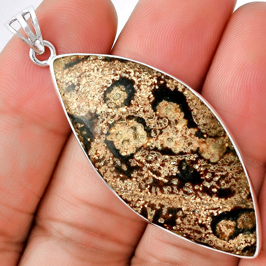 Natural Viper Skin Jasper Pendant P-1001 SDP128531