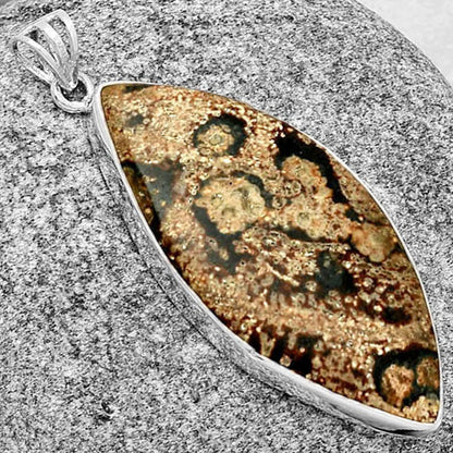 Natural Viper Skin Jasper Pendant P-1001 SDP128531