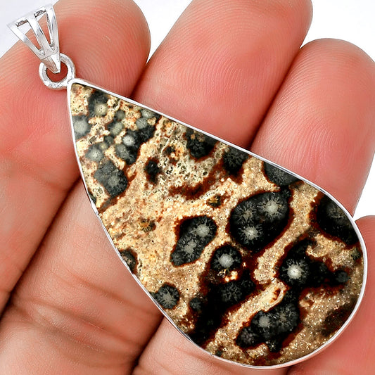 Natural Viper Skin Jasper Pendant P-1001 SDP128548