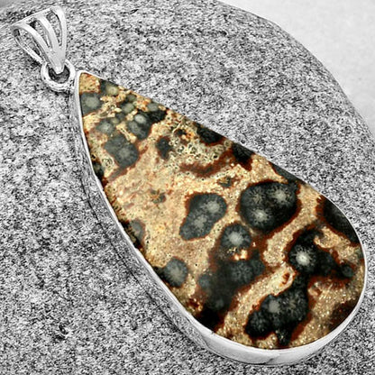 Natural Viper Skin Jasper Pendant P-1001 SDP128548