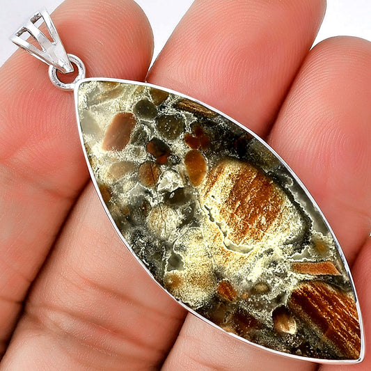 Natural Tabu Jasper Pendant P-1001 SDP128550