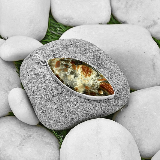 Natural Tabu Jasper Pendant P-1001 SDP128550