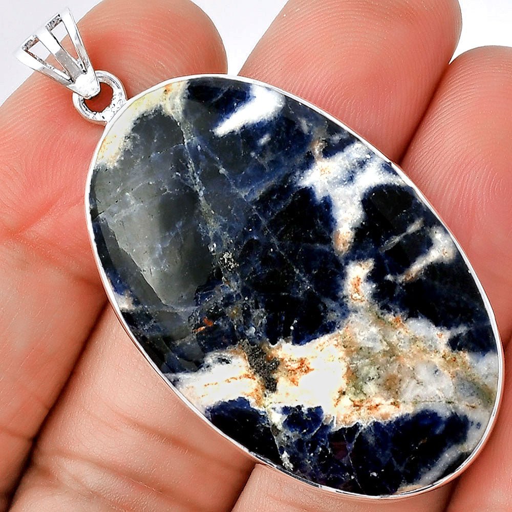 Natural Sodalite Pendant P-1001 SDP128561