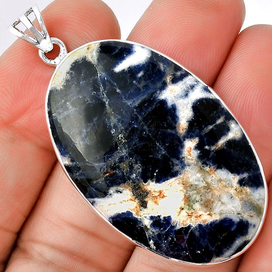 Natural Sodalite Pendant P-1001 SDP128561