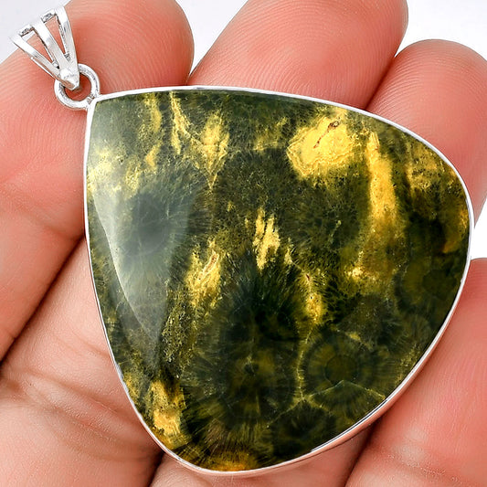 Natural Ocean Jasper - Madagascar Pendant P-1001 SDP128564