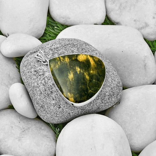 Natural Ocean Jasper - Madagascar Pendant P-1001 SDP128564