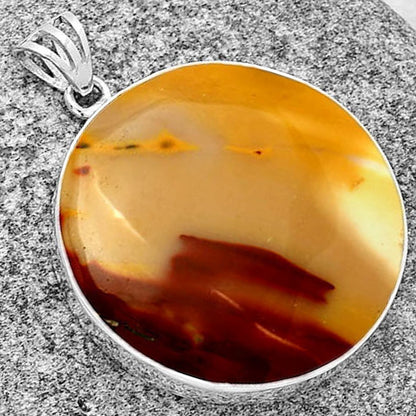 Natural Red Mookaite Pendant P-1001 SDP128566