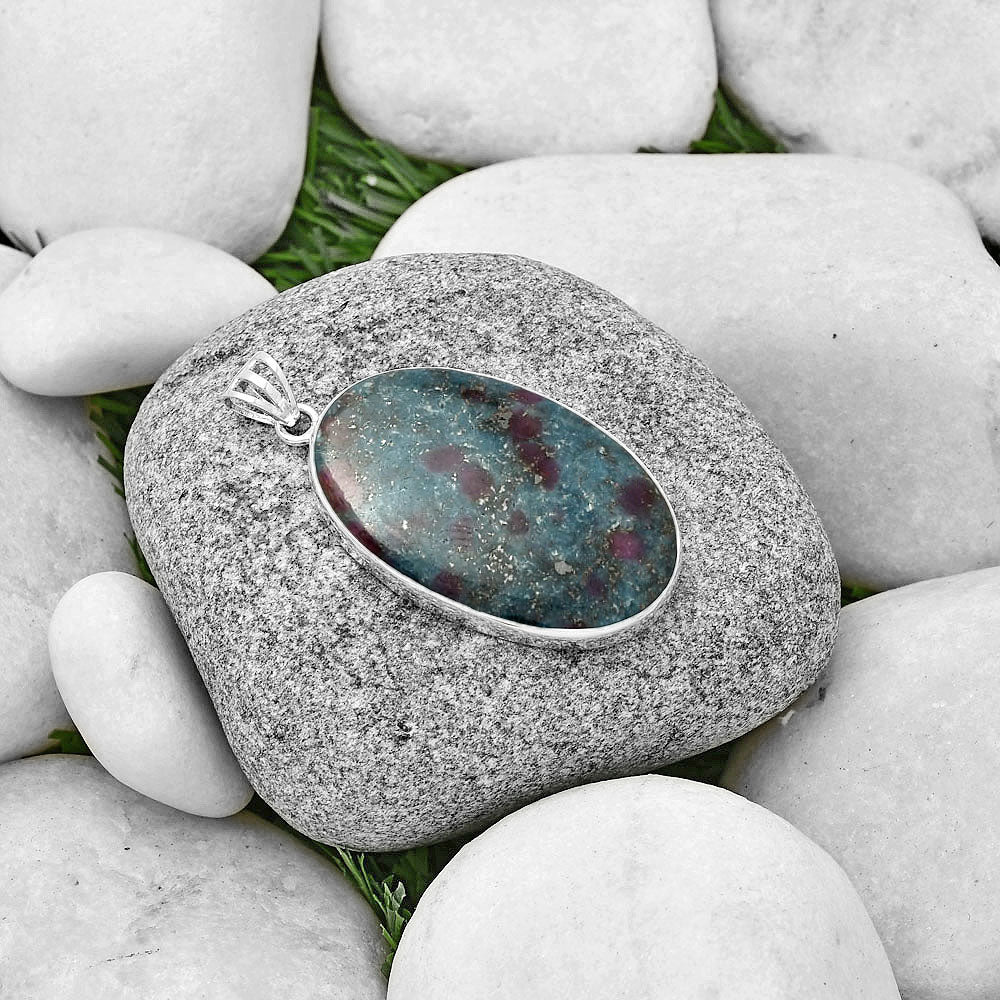 Natural Ruby In Kyanite Pendant P-1001 SDP128573