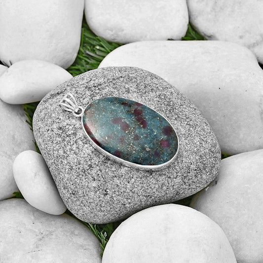 Natural Ruby In Kyanite Pendant P-1001 SDP128573