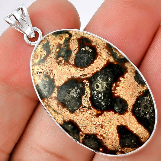 Natural Viper Skin Jasper Pendant P-1001 SDP128598