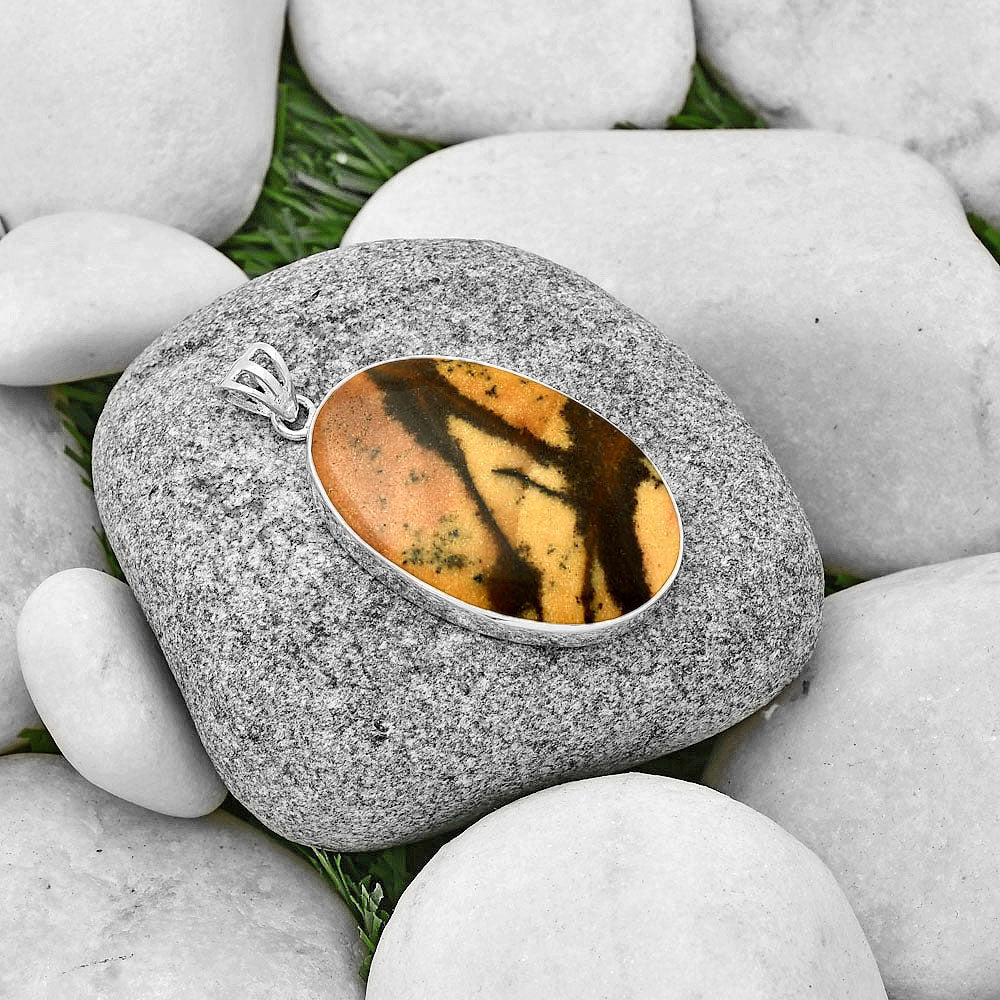 Natural Outback Jasper Pendant P-1001 SDP128601