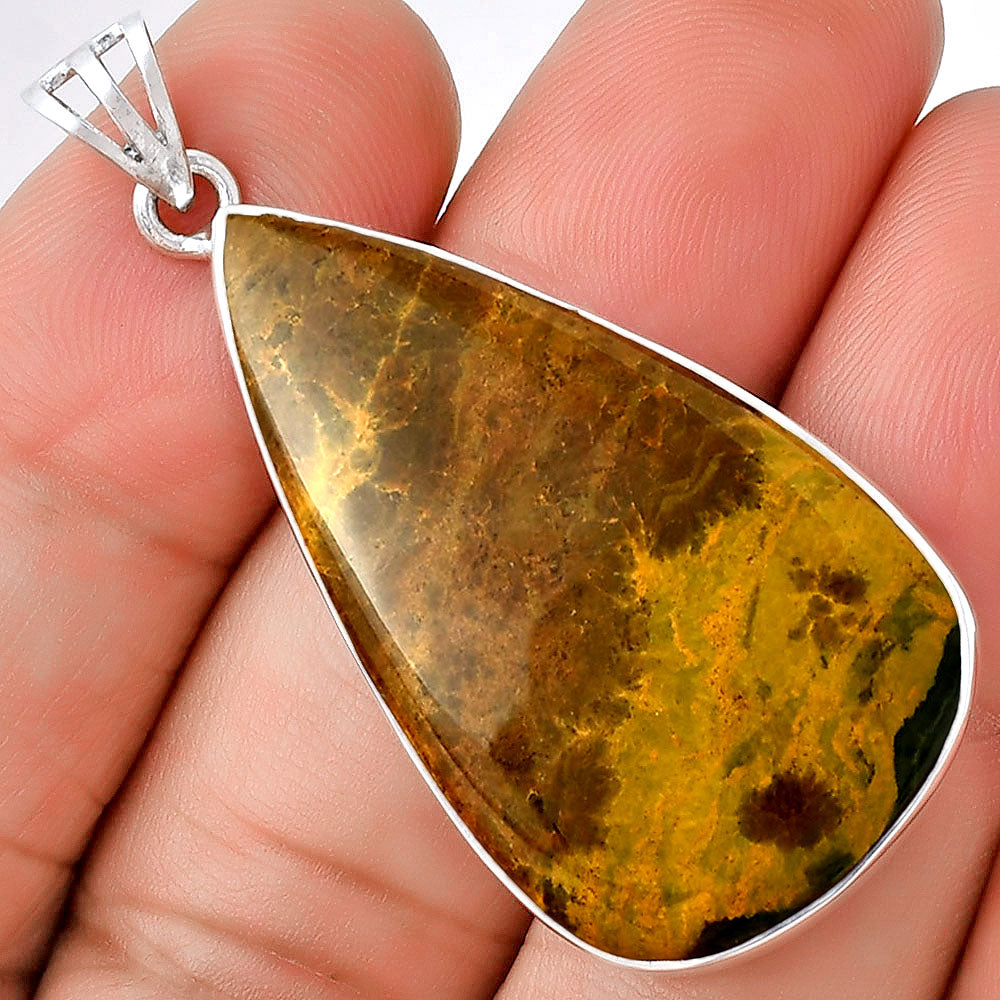 Natural Ocean Jasper - Madagascar Pendant P-1001 SDP128606