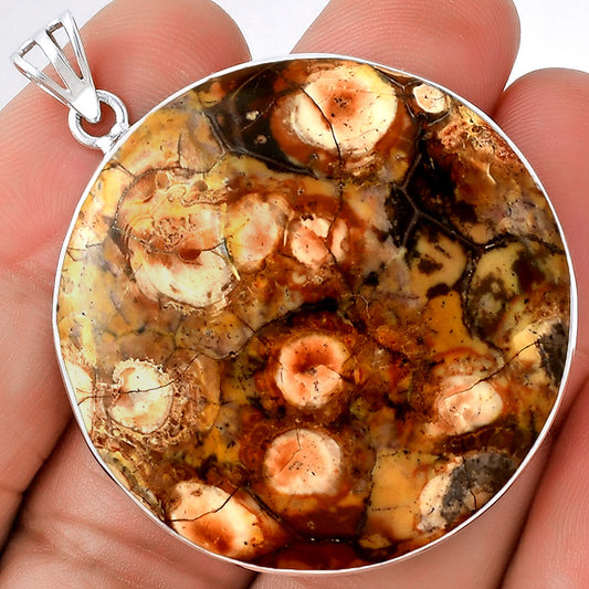 Natural Mexican Bird Eye Pendant P-1001 SDP128607