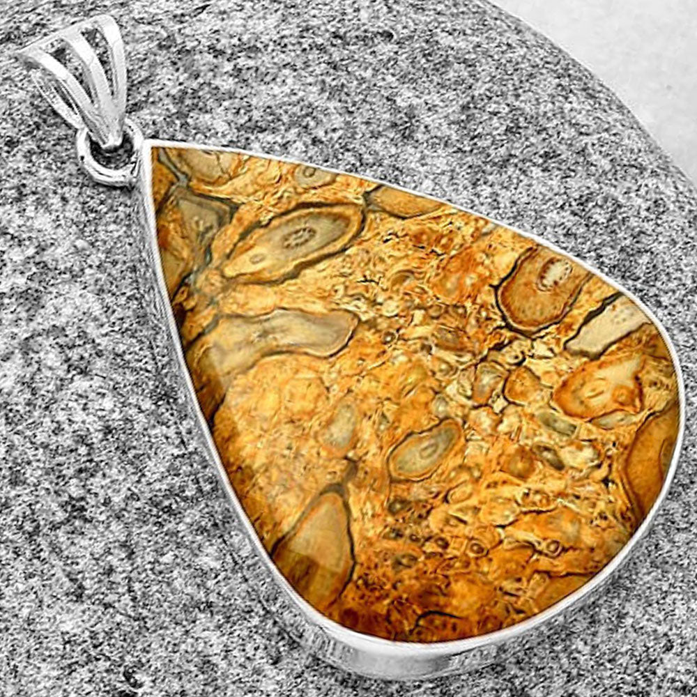 Natural Rock Calcy Pendant P-1001 SDP128656