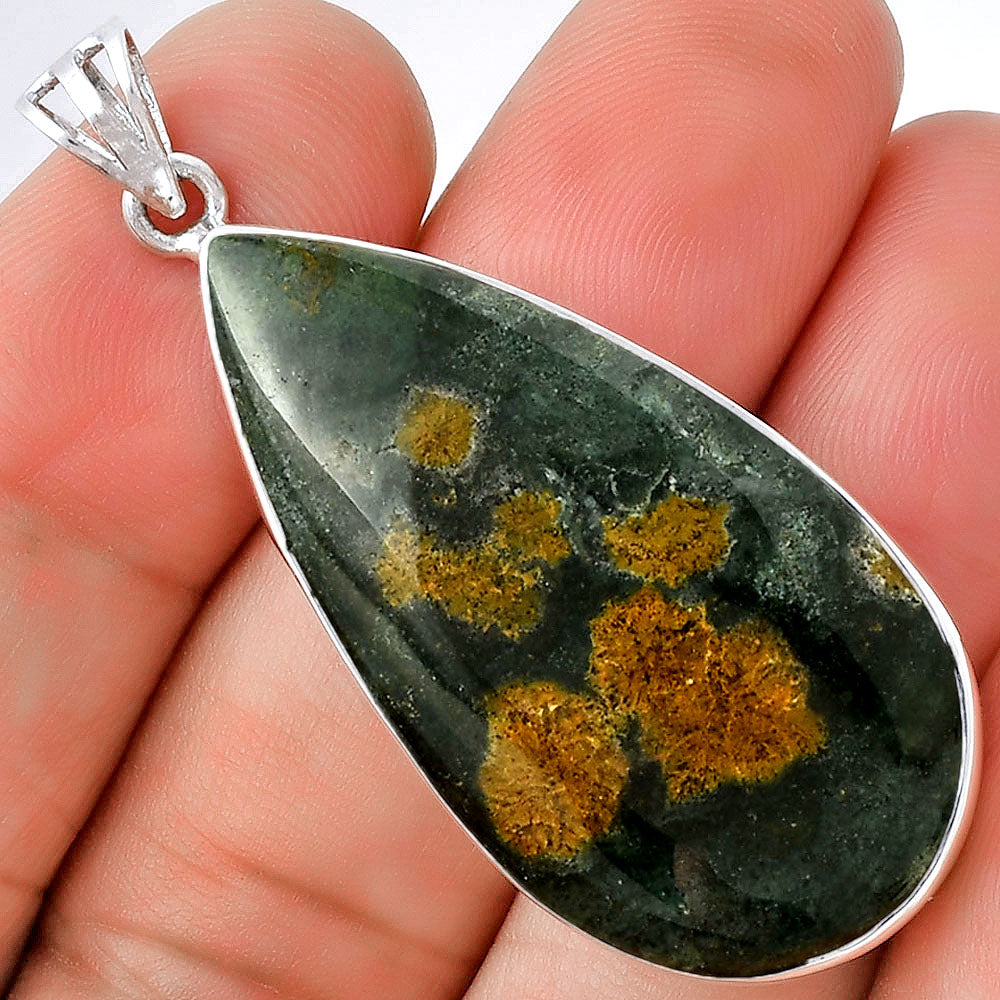Natural Ocean Jasper - Madagascar Pendant P-1001 SDP128658