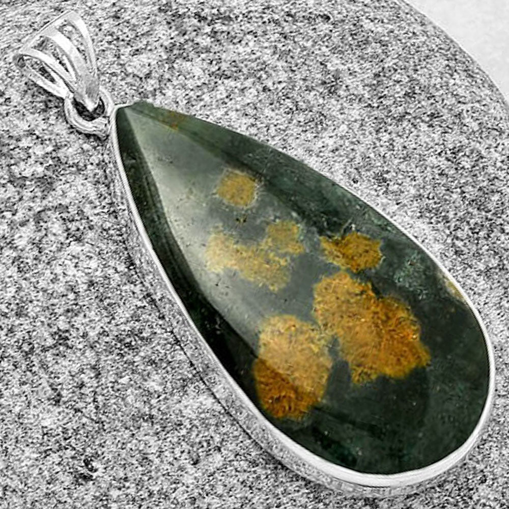 Natural Ocean Jasper - Madagascar Pendant P-1001 SDP128658