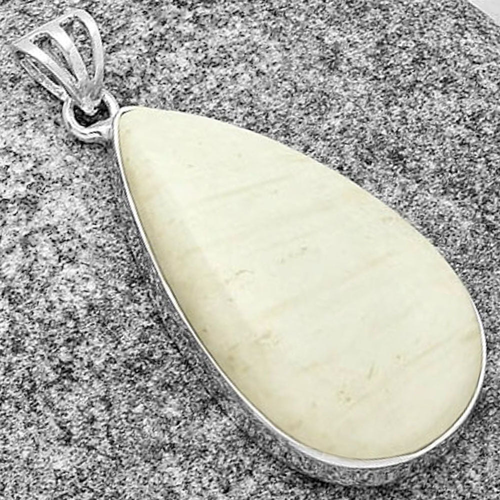 Natural Scolecite - India Pendant P-1001 SDP128661
