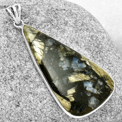 Llanite Blue Opal Crystal Sphere Pendant P-1001 SDP128900