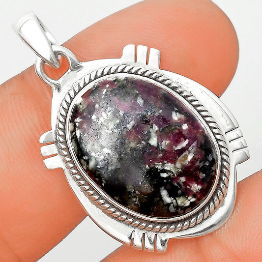 Natural Russian Eudialyte Pendant P-1463 SDP129012