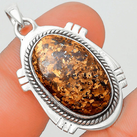 Natural Bronzite Pendant P-1463 SDP129014