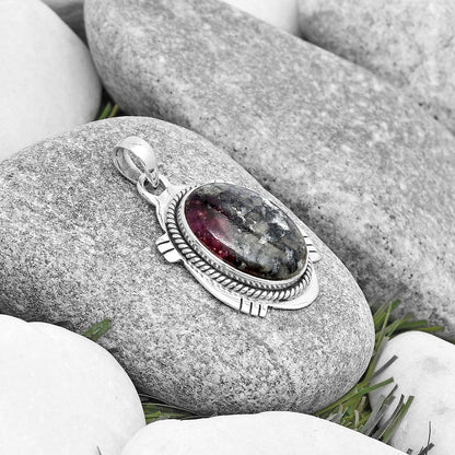 Natural Russian Eudialyte Pendant P-1463 SDP129024