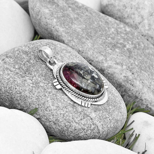 Natural Russian Eudialyte Pendant P-1463 SDP129024