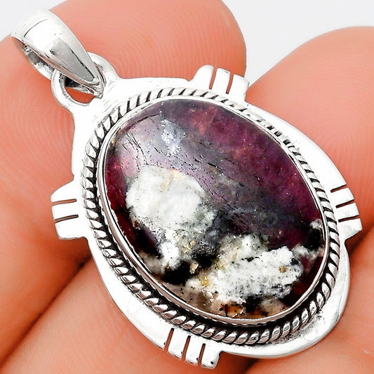 Natural Russian Eudialyte Pendant P-1463 SDP129037