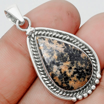 Natural Russian Honey Dendrite Opal Pendant P-1511 SDP129046