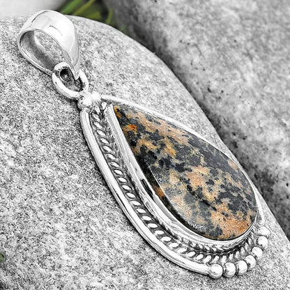 Natural Russian Honey Dendrite Opal Pendant P-1511 SDP129046