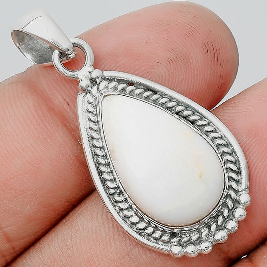 Natural White Opal Pendant P-1511 SDP129047