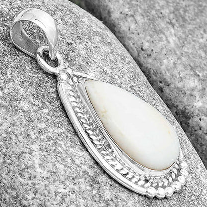 Natural White Opal Pendant P-1511 SDP129047
