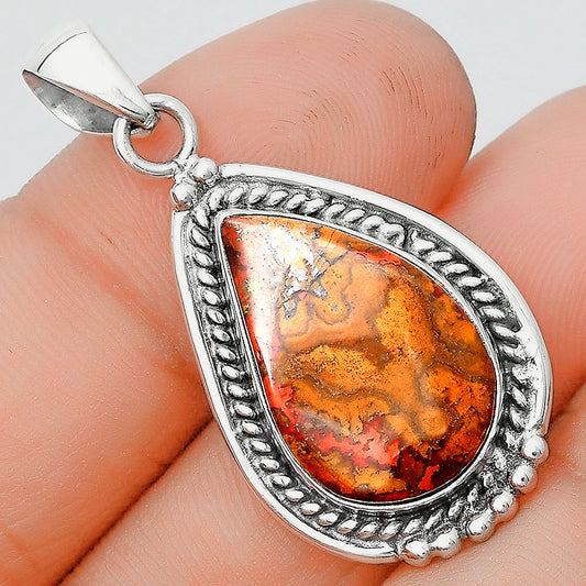 Natural Rare Cady Mountain Agate Pendant P-1511 SDP129056