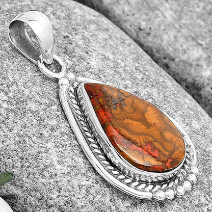 Natural Rare Cady Mountain Agate Pendant P-1511 SDP129056