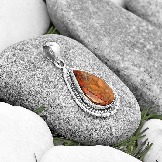 Natural Rare Cady Mountain Agate Pendant P-1511 SDP129056