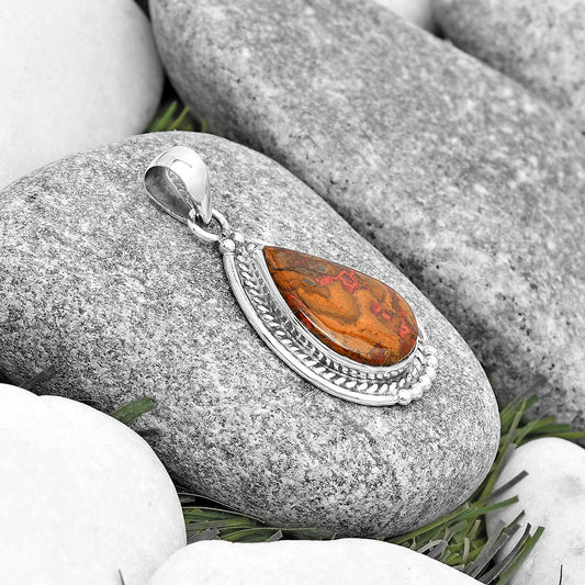 Natural Rare Cady Mountain Agate Pendant P-1511 SDP129061