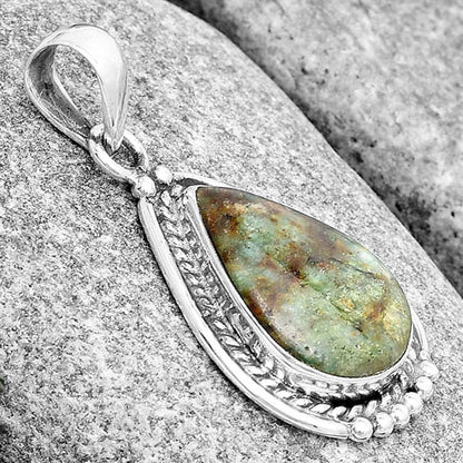 Natural Larsonite Jasper Pendant P-1511 SDP129073