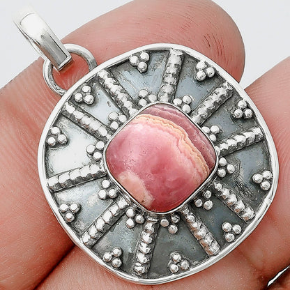 Natural Rhodochrosite Argentina Pendant P-1465 SDP129087