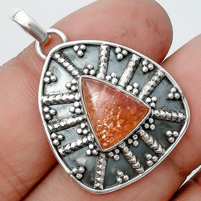 Natural Sunstone - Namibia Pendant P-1465 SDP129094