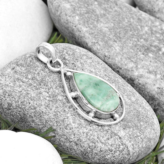Natural Larsonite Jasper Pendant P-1297 SDP129114