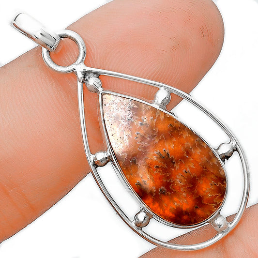 Natural Sutured Ammonite - Madagascar Pendant P-1297 SDP129135