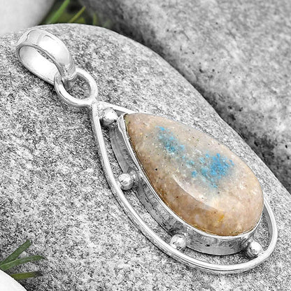 Natural Cavansite - India Pendant P-1297 SDP129144