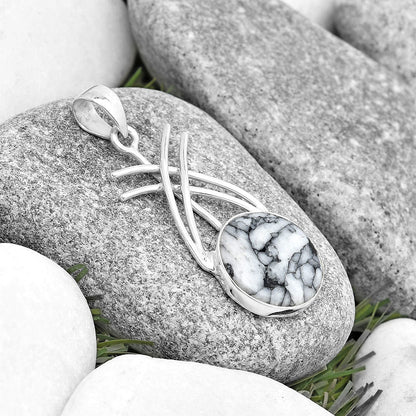 Natural Pinolith Stone Pendant P-1010 SDP129162