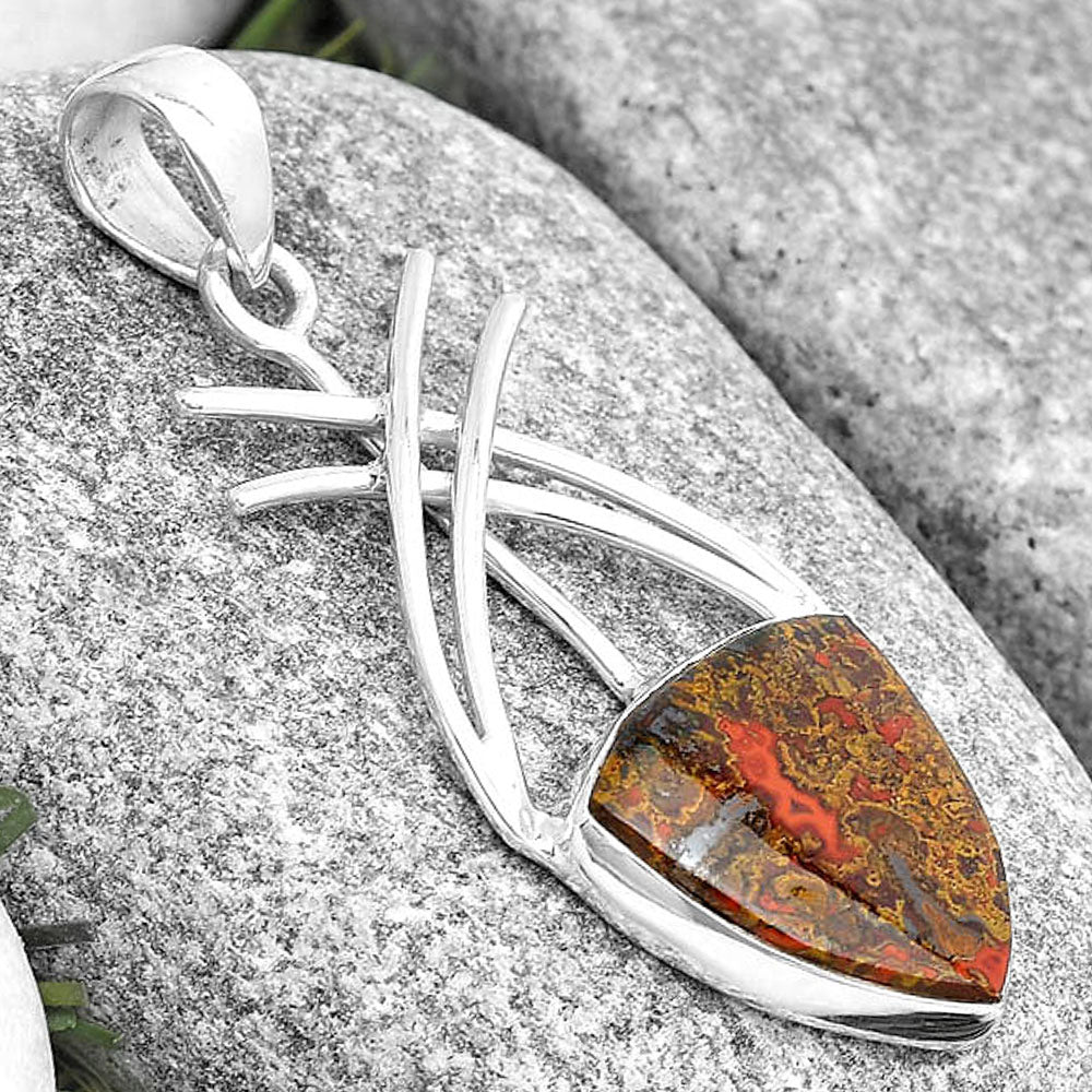 Natural Rare Cady Mountain Agate Pendant P-1010 SDP129164