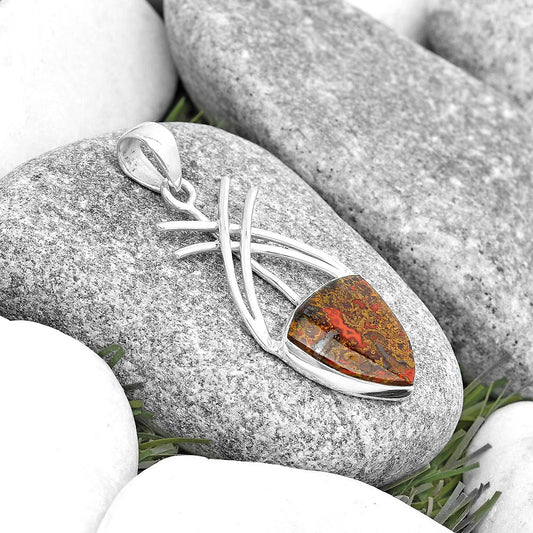 Natural Rare Cady Mountain Agate Pendant P-1010 SDP129164