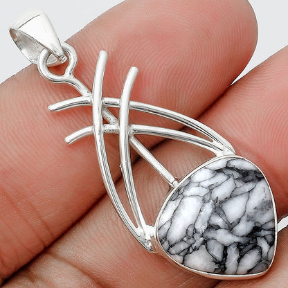 Natural Pinolith Stone Pendant P-1010 SDP129165