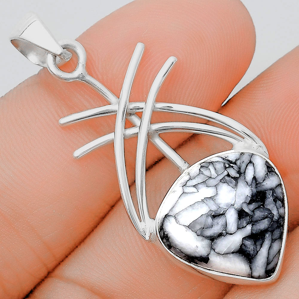 Natural Pinolith Stone Pendant P-1010 SDP129183