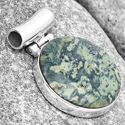 Natural Star Galaxy Jasper Pendant P-1621 SDP129195