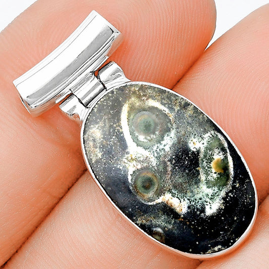 Natural Star Galaxy Jasper Pendant P-1621 SDP129200