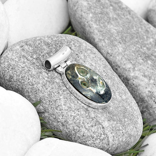 Natural Star Galaxy Jasper Pendant P-1621 SDP129200
